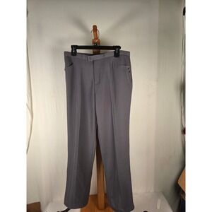 Kerlan Collection Mens Gray Flat Front Straight Leg Dress Pants Trousers XXXL